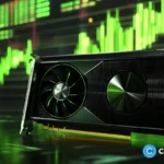 Nvidia stock jumps 7% as earnings lift Bitcoin