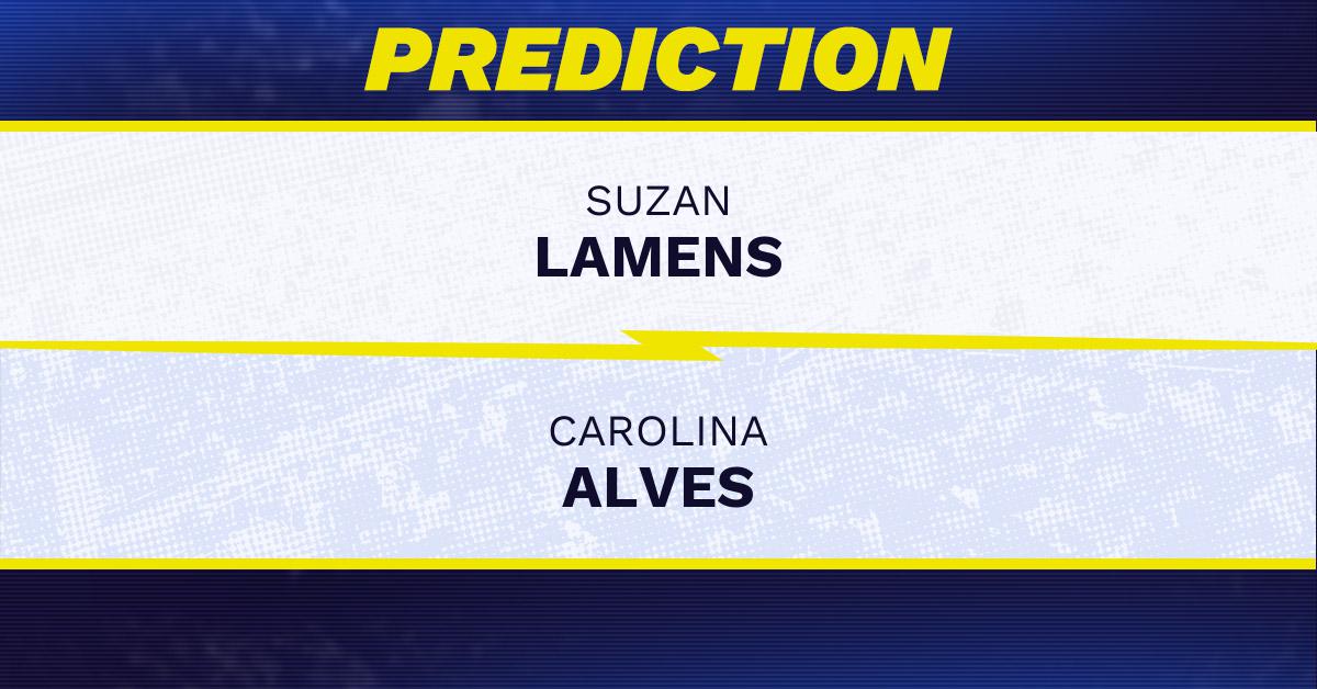 Suzan Lamens vs. Carolina Alves prediction, odds, picks for WTA Sao Paulo 2026