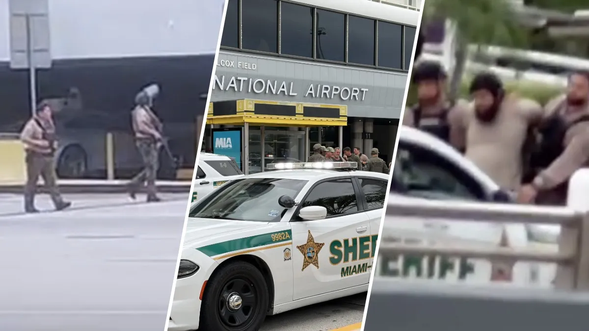 Person in custody after report of shots fired at Miami International Airport – NBC 6 South Florida