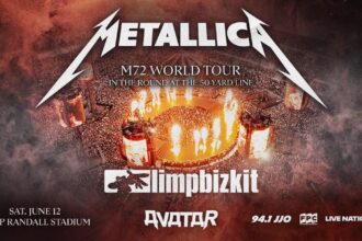 Metallica coming to Camp Randall on June 12, 2027