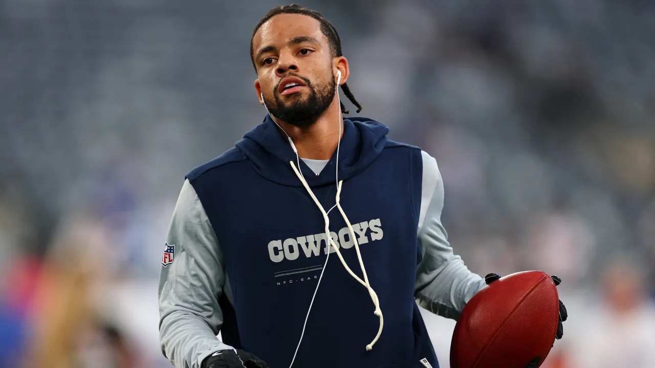 Watch Cowboys’ Cobie Durant get cleated in the one spot you never want to be hit