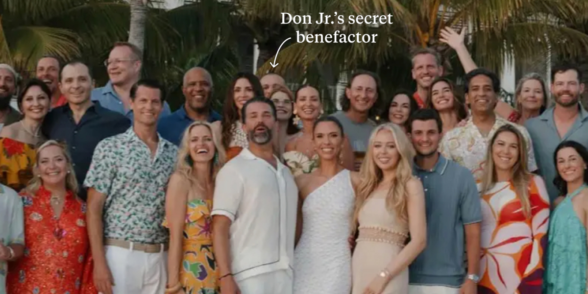Donald Trump Jr.’s Wedding Bankrolled by Putin-Linked Russian Oligarch — ProPublica