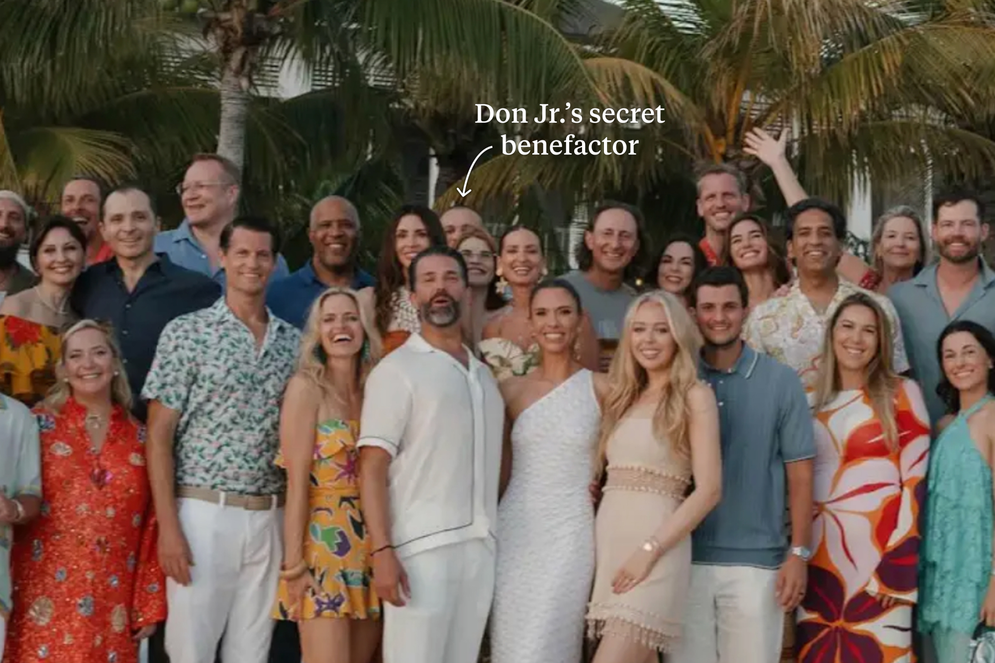 Donald Trump Jr.’s Wedding Bankrolled by Putin-Linked Russian Oligarch — ProPublica Donald Trump Jr.’s Wedding Bankrolled by Putin-Linked Russian Oligarch — ProPublica