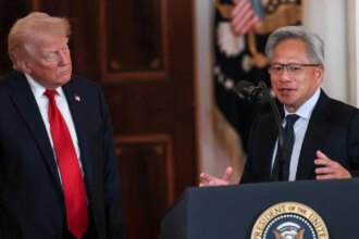 Trump calls Nvidia CEO to talk AI — and gets put on speakerphone during industry summit