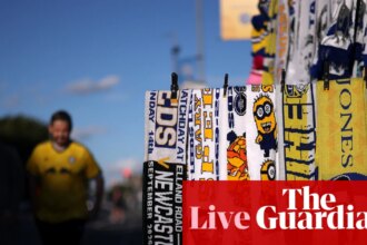 Leeds United v Newcastle United: Premier League – live | Premier League