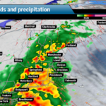 Weekend New England forecast sees heavy rain on Sunday morning