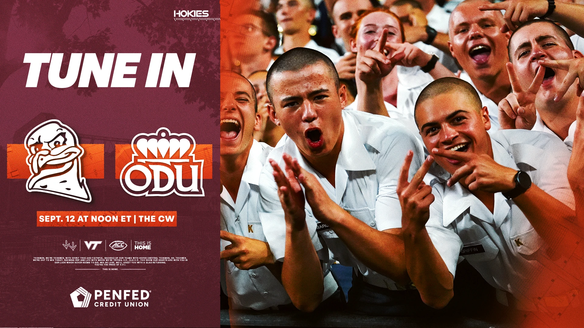 Tune in: Virginia Tech vs. Old Dominion Tune in: Virginia Tech vs. Old Dominion