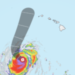 Hurricane Lowell makes final turn toward Hawaii as islands brace for impacts