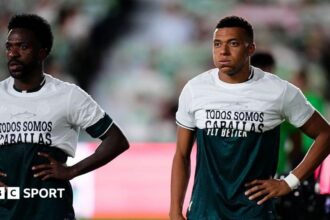 Vini Jnr, Mbappe and Konate obscure Ceuta message ahead of Real Madrid match Vini Jnr, Mbappe and Konate obscure Ceuta message ahead of Real Madrid match