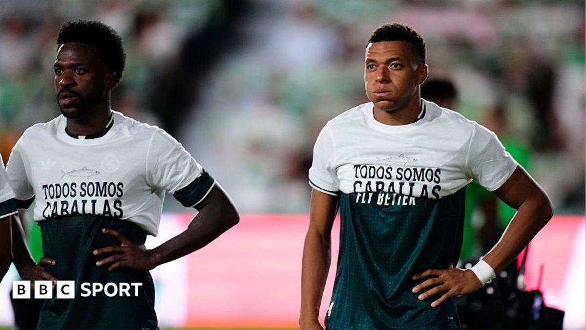 Vini Jnr, Mbappe and Konate obscure Ceuta message ahead of Real Madrid match