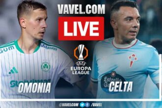 Omonia vs Celta LIVE Score Updates (0-0)