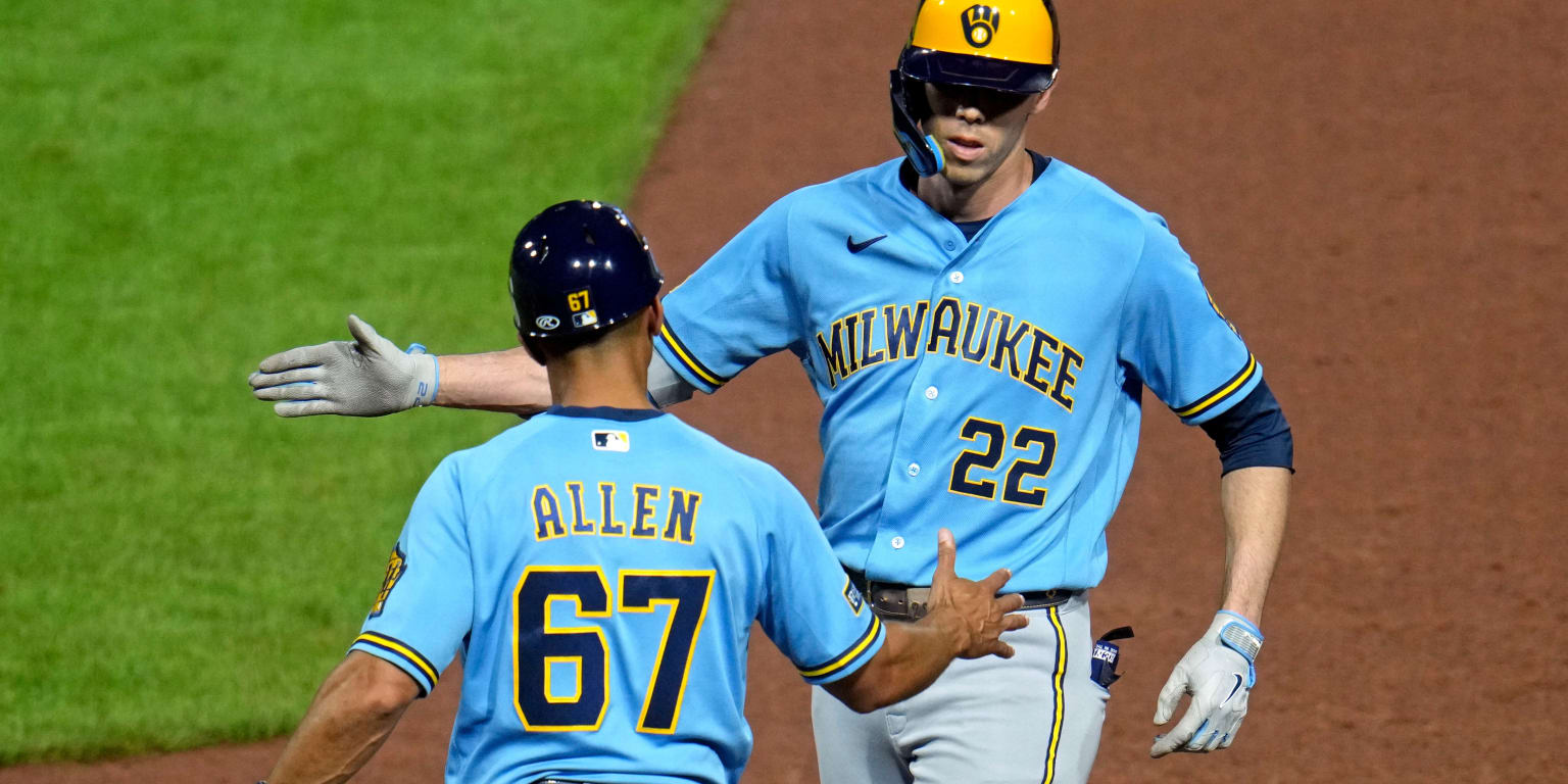 Christian Yelich helps lead Brewers to 95th win