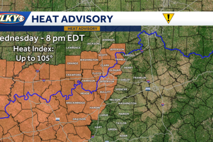 Impact weather returns Wednesday; first heat then storm chances increase