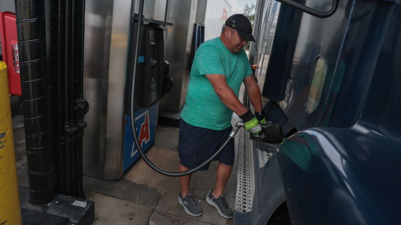 Trump has a ‘sledgehammer’ way to slash diesel prices. But it could boomerang back on the US