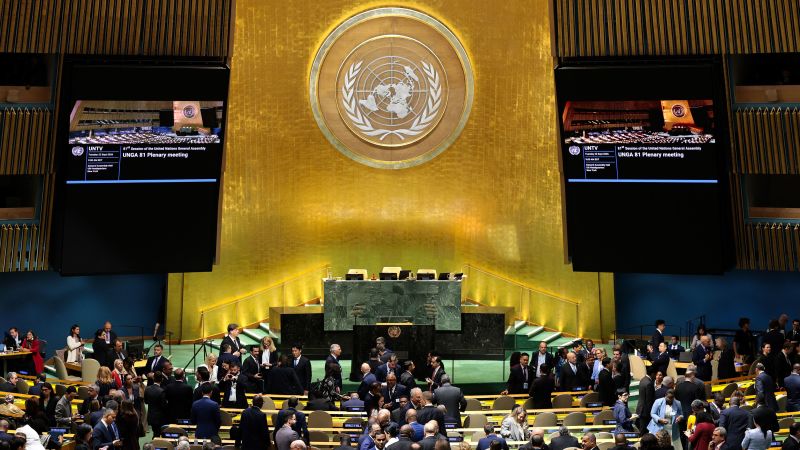 UNGA 2026 live: Trump says he faces a decision on Iran to make a deal or ‘annihilate’ the country UNGA 2026 live: Trump says he faces a decision on Iran to make a deal or ‘annihilate’ the country