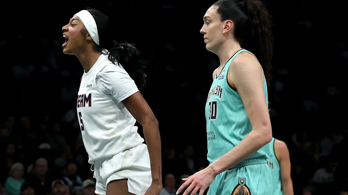 Breanna Stewart blames technical foul on Angel Reese, demands Dream star ‘pay my fine’