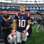 Mike Vrabel when asked about Drake Maye’s game vs. Steelers: ‘You’re not going to ruin my Sunday’