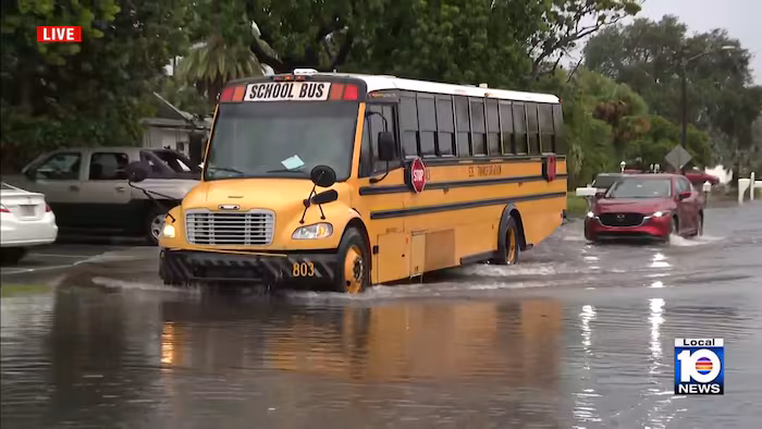 Flooding causes travel delays across Broward County Flooding causes travel delays across Broward County