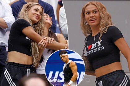 Trinity Rodman makes her presence known at US Open with unique Ben Shelton crop top