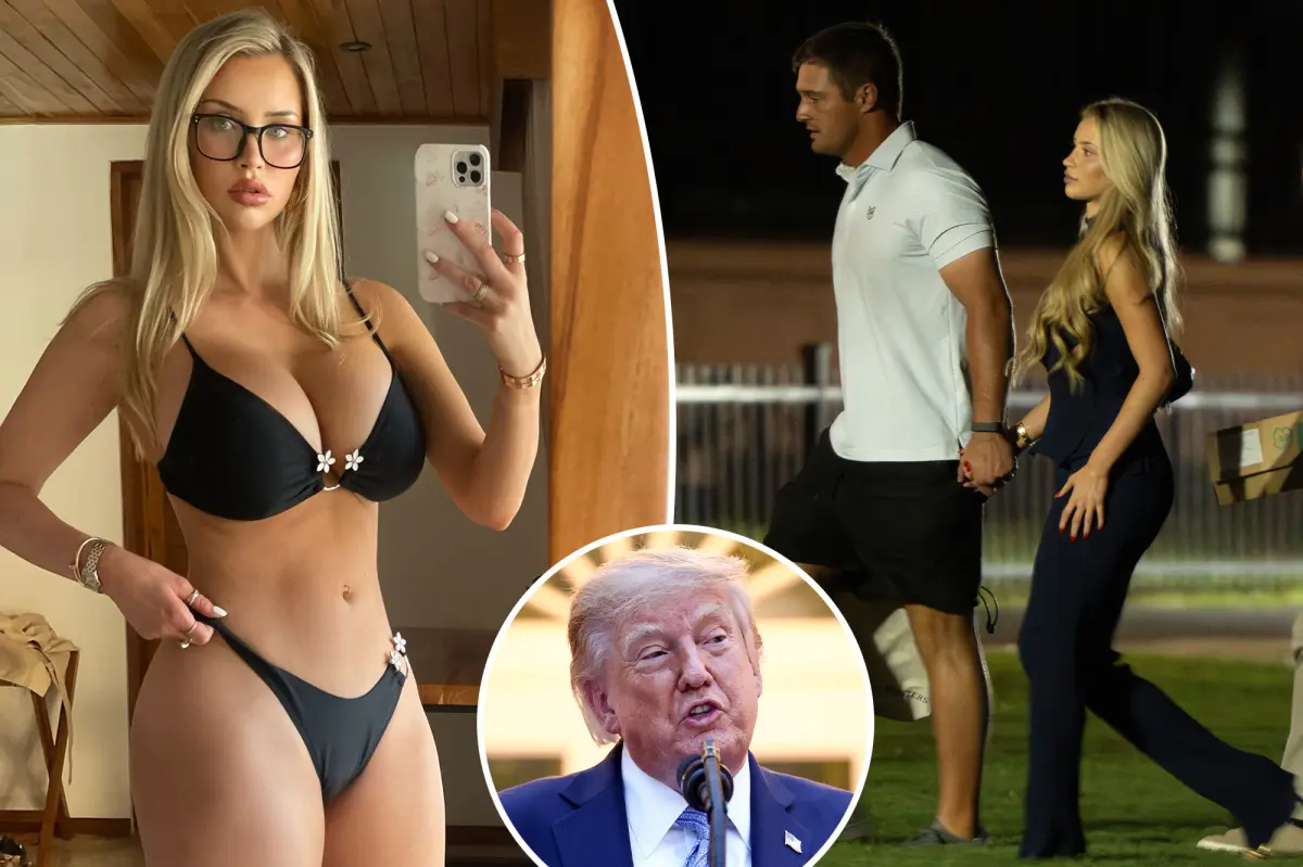Trump spotted with golf star Bryson DeChambeau, Mikayla Demaiter at Camp David Trump spotted with golf star Bryson DeChambeau, Mikayla Demaiter at Camp David