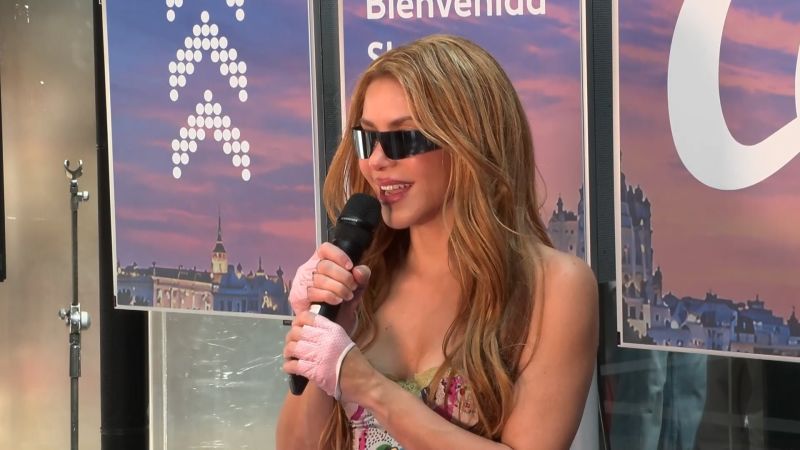 Así llega Shakira a Madrid para su histórica residencia