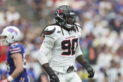 Jadeveon Clowney out of Texans practice, Nico Collins limited