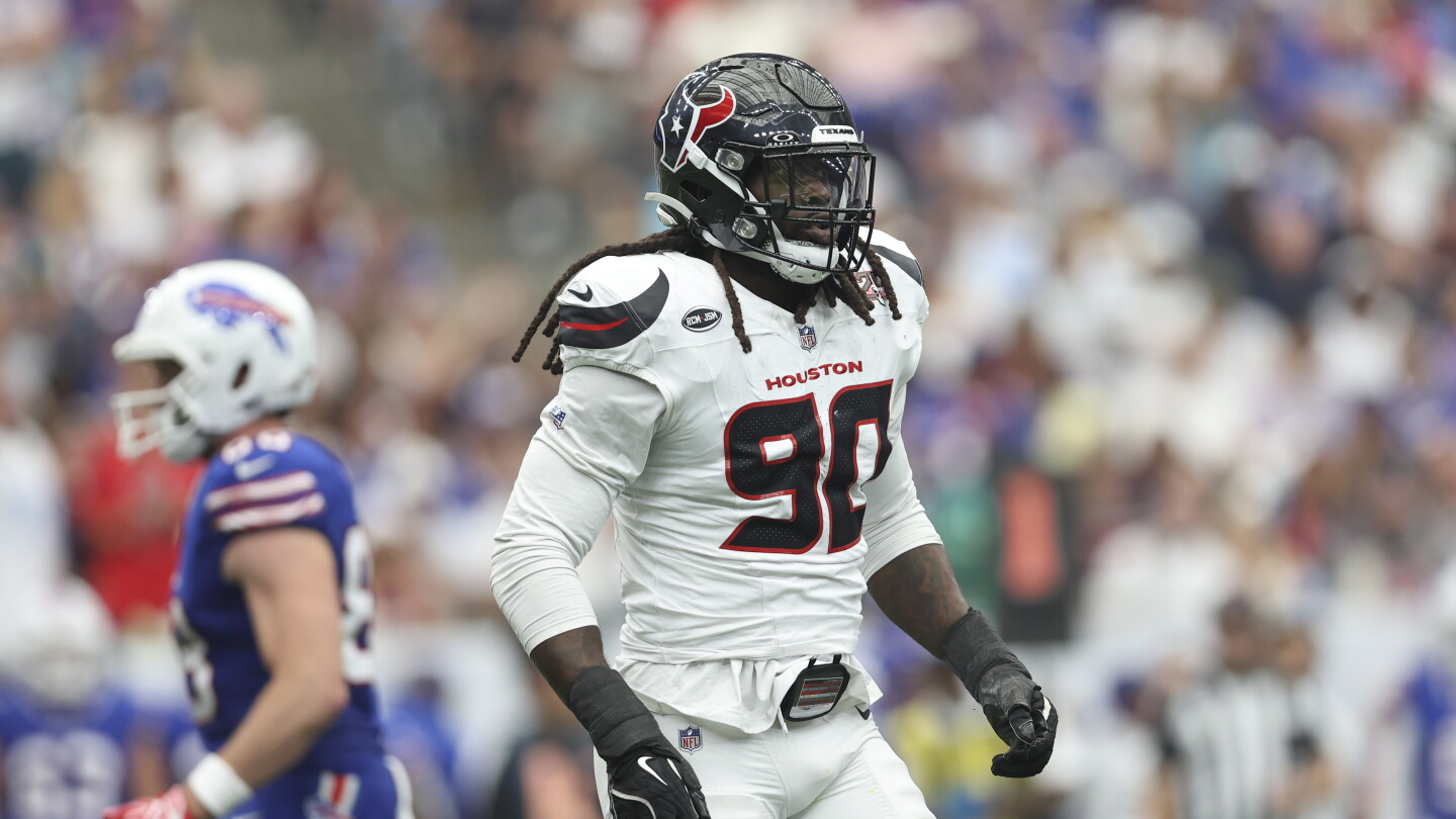 Jadeveon Clowney out of Texans practice, Nico Collins limited
