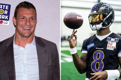 Rob Gronkowski Sees Ravens Winning Super Bowl, Lamar Jackson Capturing Third MVP